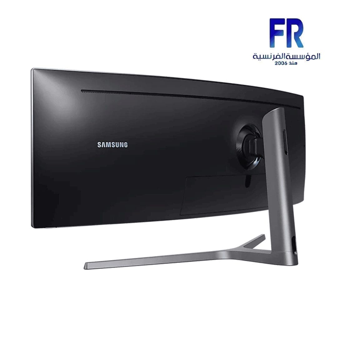 Samsung LC49HG90DMU Ecran PC incurvé 49 pouces (124,5 cm) 3840 x 1080  pixels Double Full HD VA QLED, 1 ms, 350 cd/m², Noir