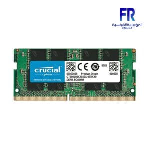 CRUCIAL 8GB DDR4 2666MHZ SODIMM LAPTOP MEMORY