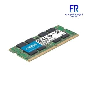 CRUCIAL 8GB DDR4 2666MHZ SODIMM LAPTOP MEMORY