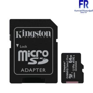 KINGSTON 64GB CLASS10 100MB/S MICRO SD Card