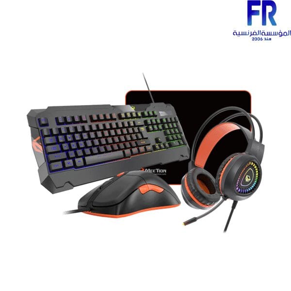 MEETION MT C505 4in1 KEYBOARD & MOUSEPAD & MOUSE & HEADSET GAMING Combo
