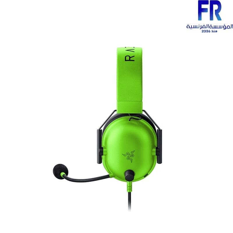 Razer Blackshark V2 X Green Gaming Headset Alfrensia