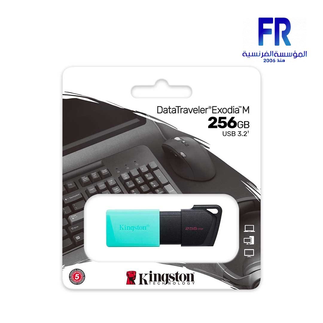 KINGSTON DATATRAVELER EXODIA M 256GB USB3.2 FLASH Drive