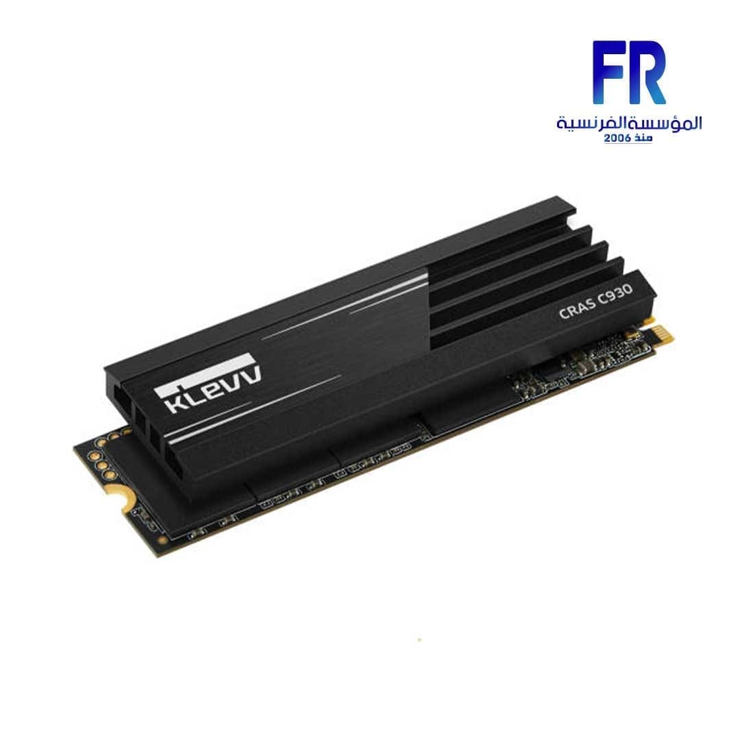 Klevv Cras C930 1Tb Gen4 M2 Nvme With Heatsink Internal Solid State Drive SSD - Image 2
