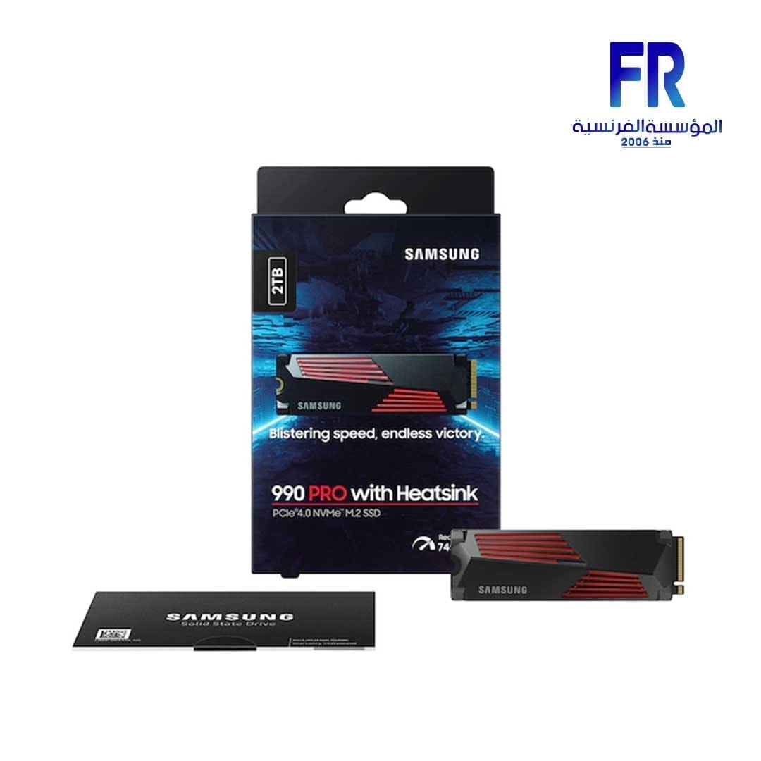 Samsung 990 Pro With Heatsink 2Tb M.2 Nvme Internal Solid State Drive SSD - الصورة 3