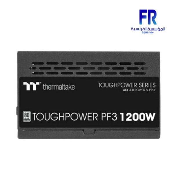 Thermaltake Toughpower PF3 1200W 80 Plus Platinum Tt Premium Edition ATX 3.0 Pcie 5.0 Fully Modular Power Supply