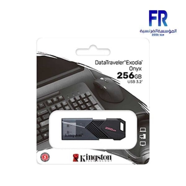 Kingston Datatraveler Exodia Onyx 256Gb Usb3.2 Flash Drive