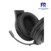 Redragon Hylas H260 RGB black wired gaming headset; main product view.