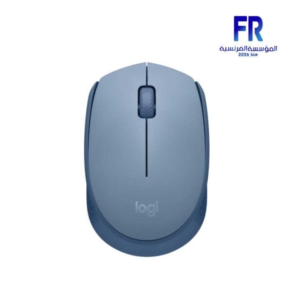 Logitech M171 Blue Grey Wireless Mouse