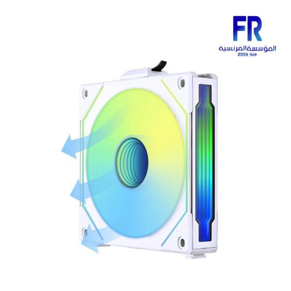 Lian Li UNI FAN SL-INF120 REVERSE BLADE RGB 120MM White Fan