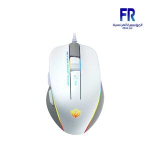 Meetion GM23 2023 RGB Circulation Backlit White Wired Gaming Mouse