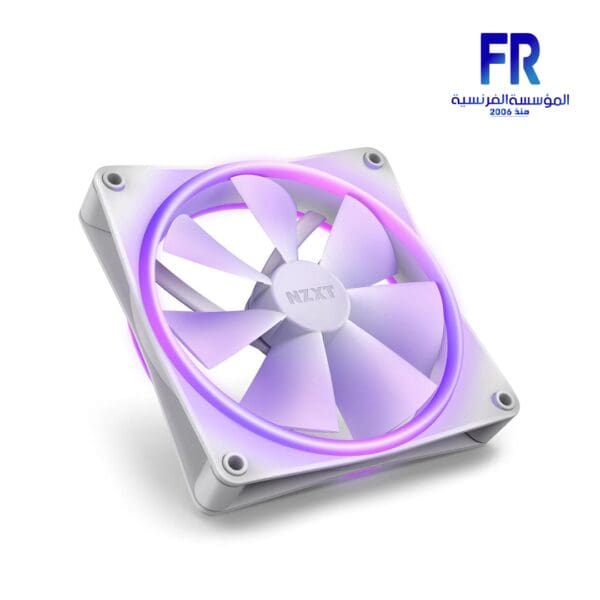 Nzxt F120RGB Duo 120MM White 3 Fans With Controller Fan