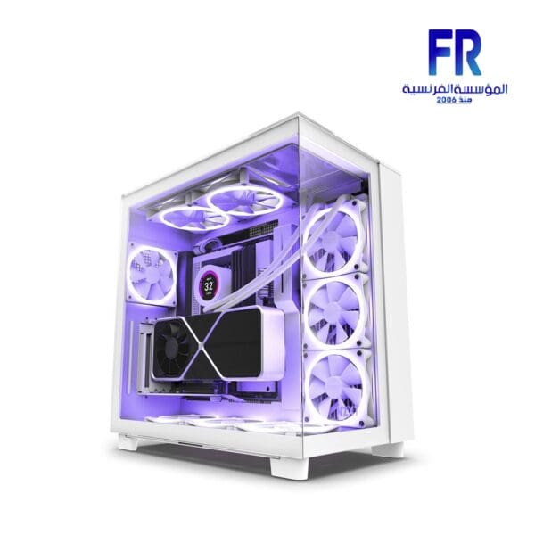 Nzxt H9 Elite White Mid Tower Case