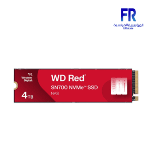 Wd Red Sn700 4Tb M2 Nvme Internal Solid State Drive SSD