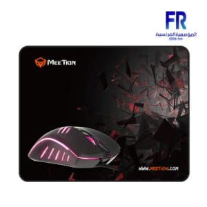 Meetion C011 (2 IN 1) Mouse And Mouse Pad Gaming Combo Kits