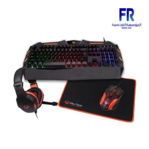 Meetion C500 (4 IN 1) Mouse+Arabic Keyboard+Headset+Mouse Pad Backlit Gaming Combo Kits