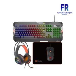 Meetion C505 (4 IN 1) Mouse+Arabic Keyboard+Headset+Mouse Pad Gaming Combo Kits