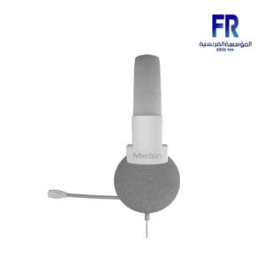Meetion HP002U White Usb Wired Headset