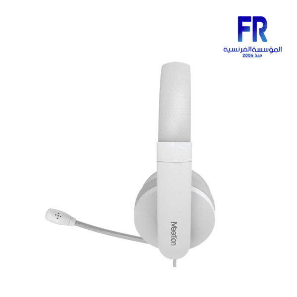 Meetion HP003U White Usb Wired Headset