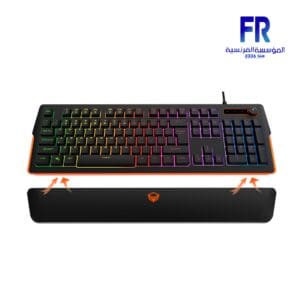 Meetion K9520 RGB Magnetic Wrist Rest Arabic Wired Gaming Keyboard