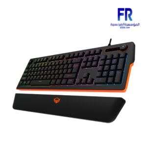 Meetion K9520 RGB Magnetic Wrist Rest Arabic Wired Gaming Keyboard