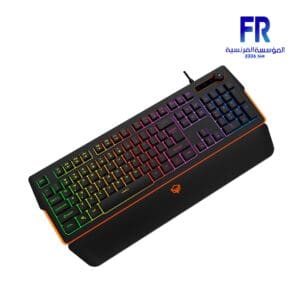 Meetion K9520 RGB Magnetic Wrist Rest Arabic Wired Gaming Keyboard