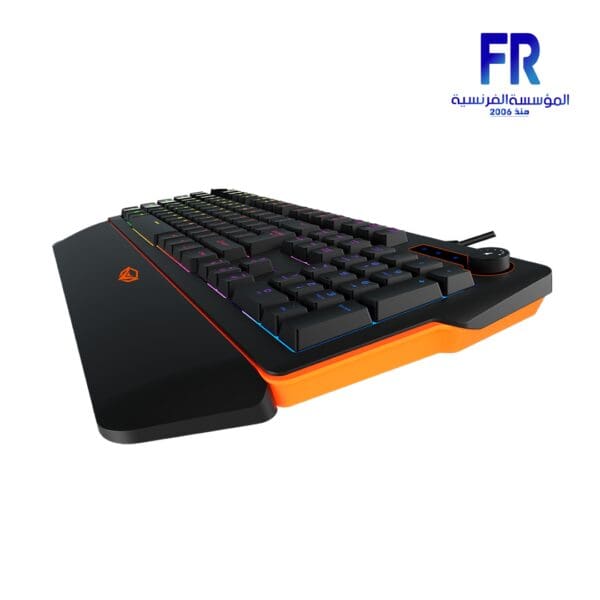 Meetion K9520 RGB Magnetic Wrist Rest Arabic Wired Gaming Keyboard