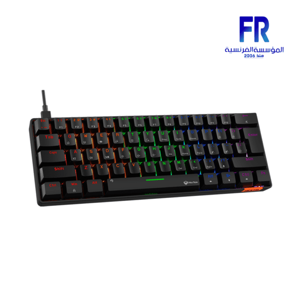 Meetion MK005 60% Blue switch Arabic Wired Mechanical Keyboard