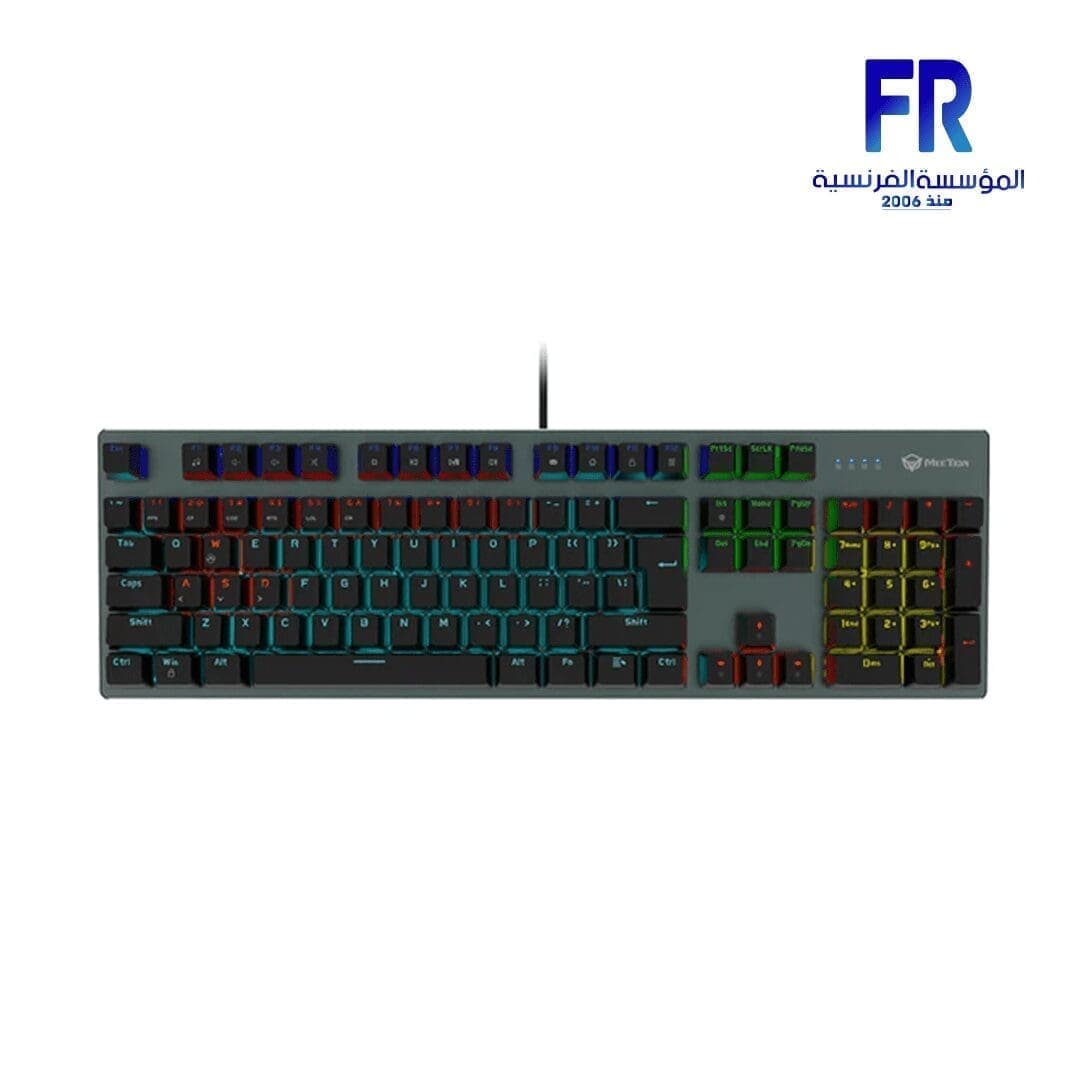 Meetion MK007PRO Blue switch Arabic Wired Mechanical Keyboard
