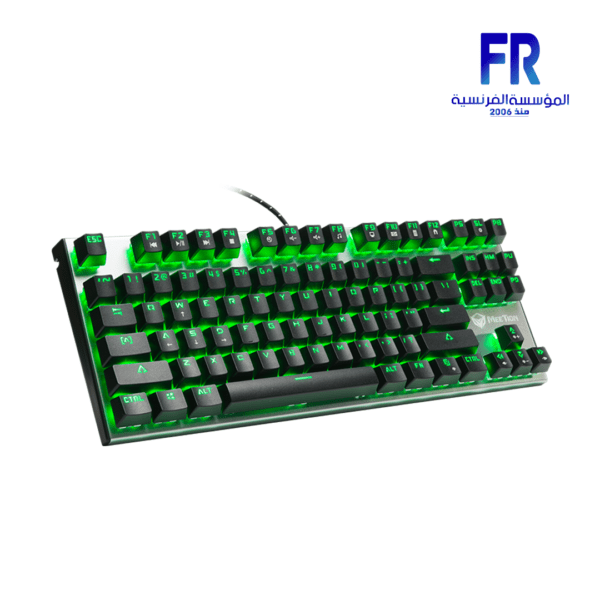 Meetion MK04TKL RGB Backlit Blue switch Arabic Wired Mechanical Keyboard