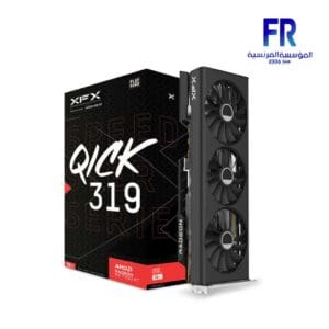 XFX Speedster Qick 319 Radeon RX 7700 XT Black 12GB GDDR6 192bit Graphic Card