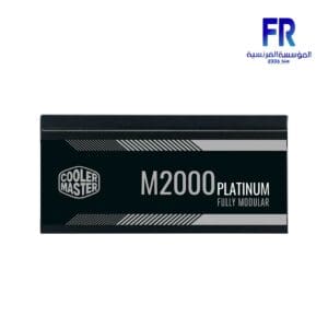 CoolerMaster M2000 230V 2000W 80 Plus Platinum Fully Modular Power Supply