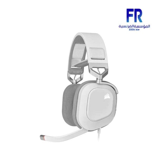 Corsair Hs80 RGB White Usb Wired Carbon Gaming Headset