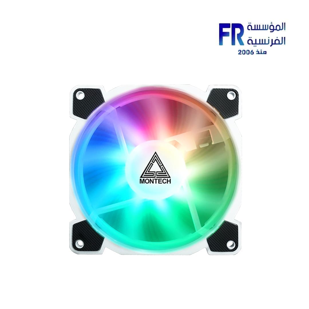 Montech Z3 Pro ARGB White Pwm 3 Fans With Control