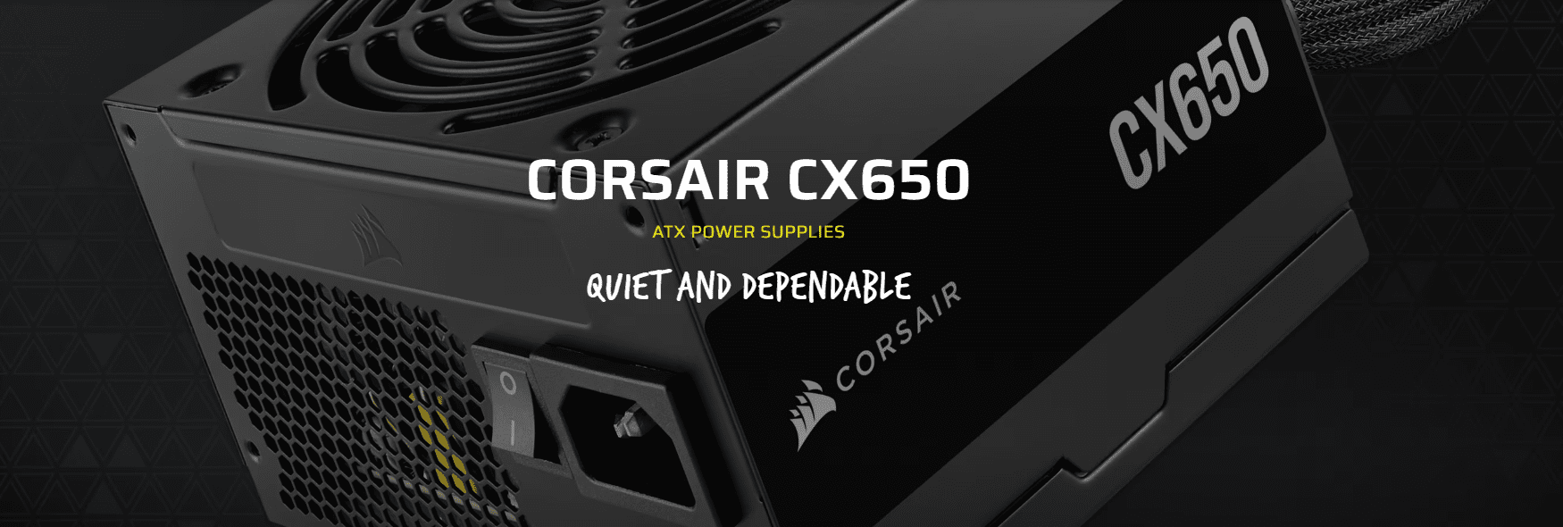 Corsair CX650 650W 80 Plus Bronze Power Supply 