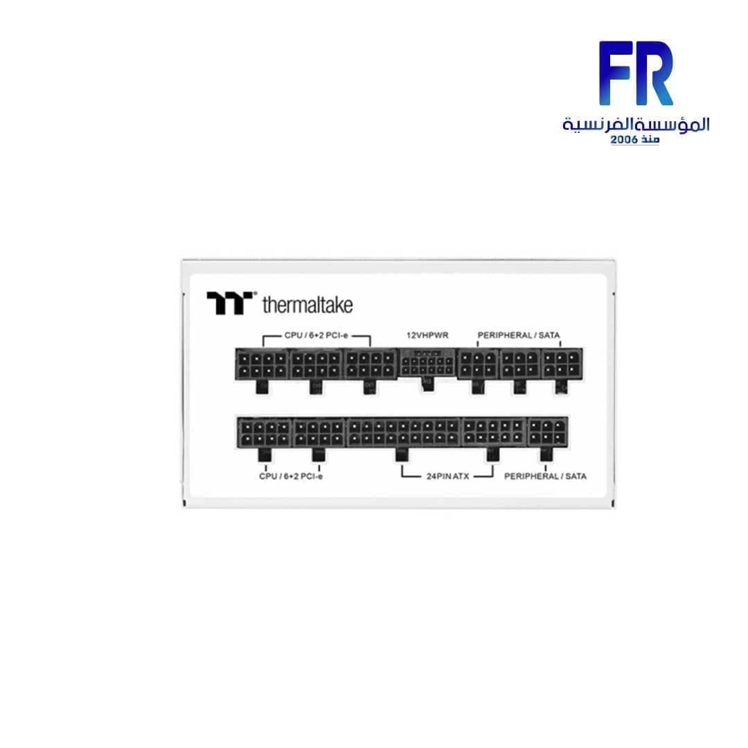 Thermaltake Toughpower Gf A3 SNOW 1050W 80 Plus Gold ATX 3.0 Pcie 5.0 Fully Modular Power Supply