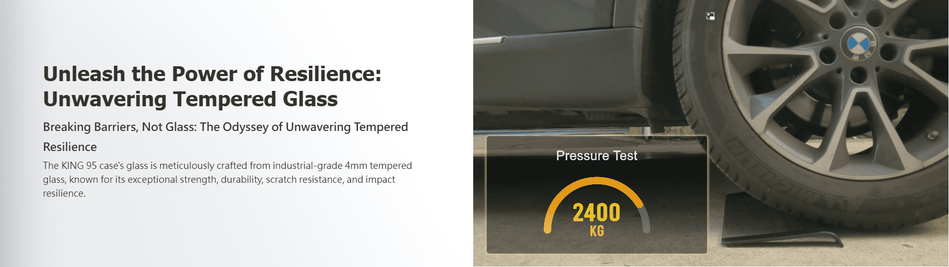 Montech King 95 Pro Blue Mid Tower Case