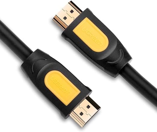 Ugreen 10130 Hdmi 3M Yellow Black Cable