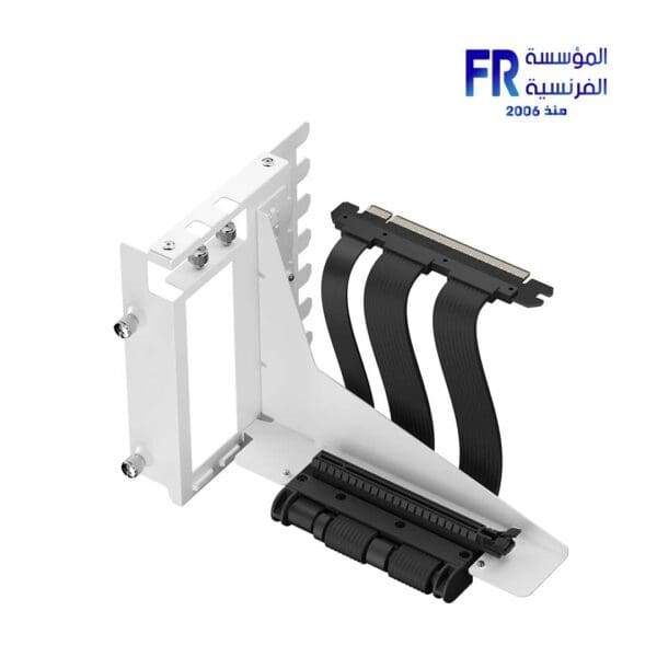 Fractal Design Flex 2 Pcie 4.0 White Vertical Gpu Riser Bracket