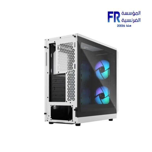 Fractal Design Focus 2 RGB TG Clear Tint White Mid Tower Case