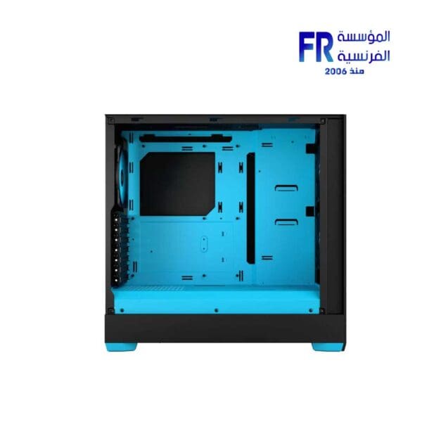 Fractal Design Pop Air RGB TG Clear Tint Cyan Core Mid Tower Case