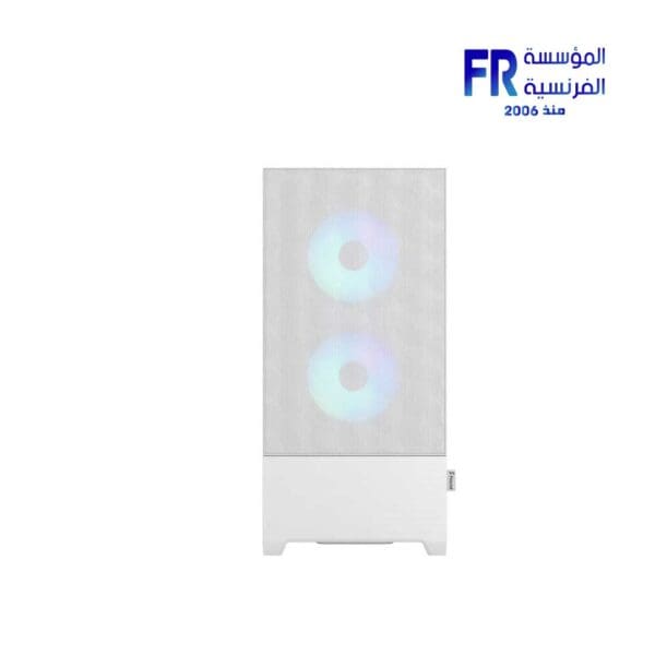 Fractal Design Pop Air RGB TG Clear Tint White Mid Tower Case