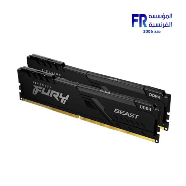 Kingston Fury Beast 32Gb (2X16Gb) DDR4 3200Mhz CL16 Desktop Memory