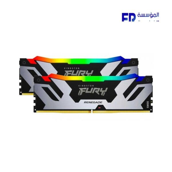 Kingston Fury Renegade 32Gb (2X16Gb) DDR5 6000Mhz RGB CL32 Desktop Memory