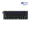 Redragon Jax K613 Rainbow Blue Switch Arabic Wired Mechanical Gaming Keyboard