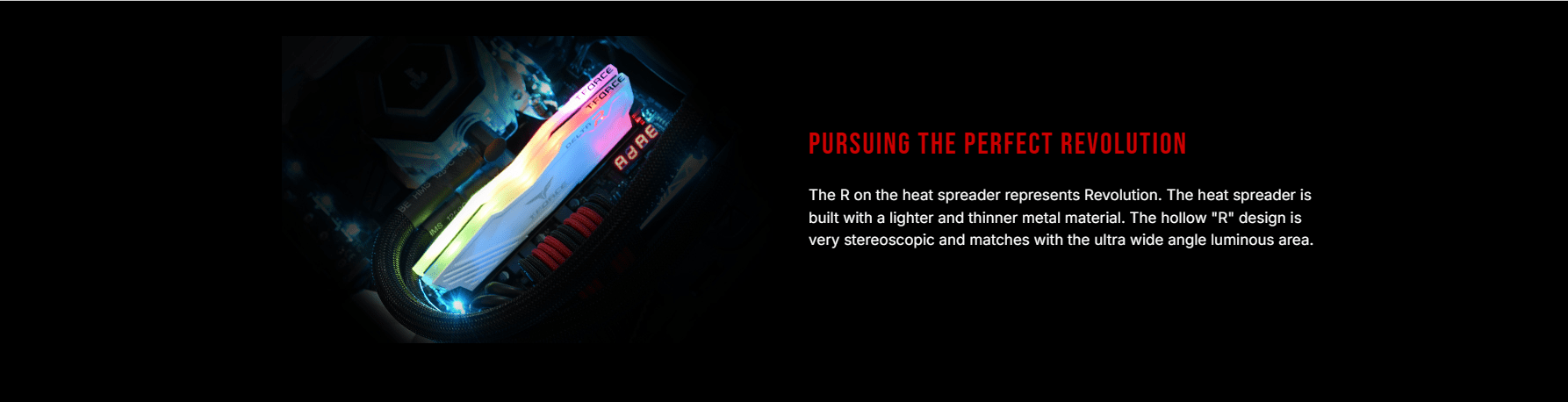 Team Group T-Force Delta RGB 16Gb (2 X 8Gb) DDR4 3600Mhz CL18 Desktop Memory