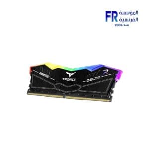 Alternative view of Team Group T-Force Delta RGB 32Gb (2 X 16Gb) DDR5 6000Mhz CL38 Black Desktop Memory