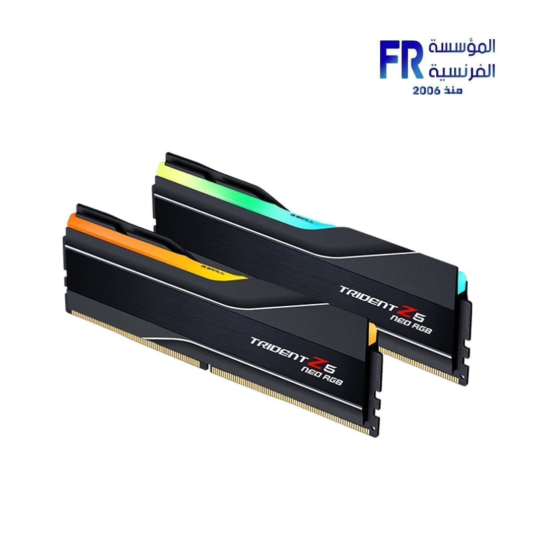 G Skill Trident Z5 Neo RGB 32Gb ( 2X16Gb ) DDR5 6400Mhz CL30 AMD Expo Desktop Memory