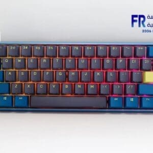 Ducky One 3 Mini Daybreak Silent red switch Arabic Wired Mechanical Gaming Keyboard