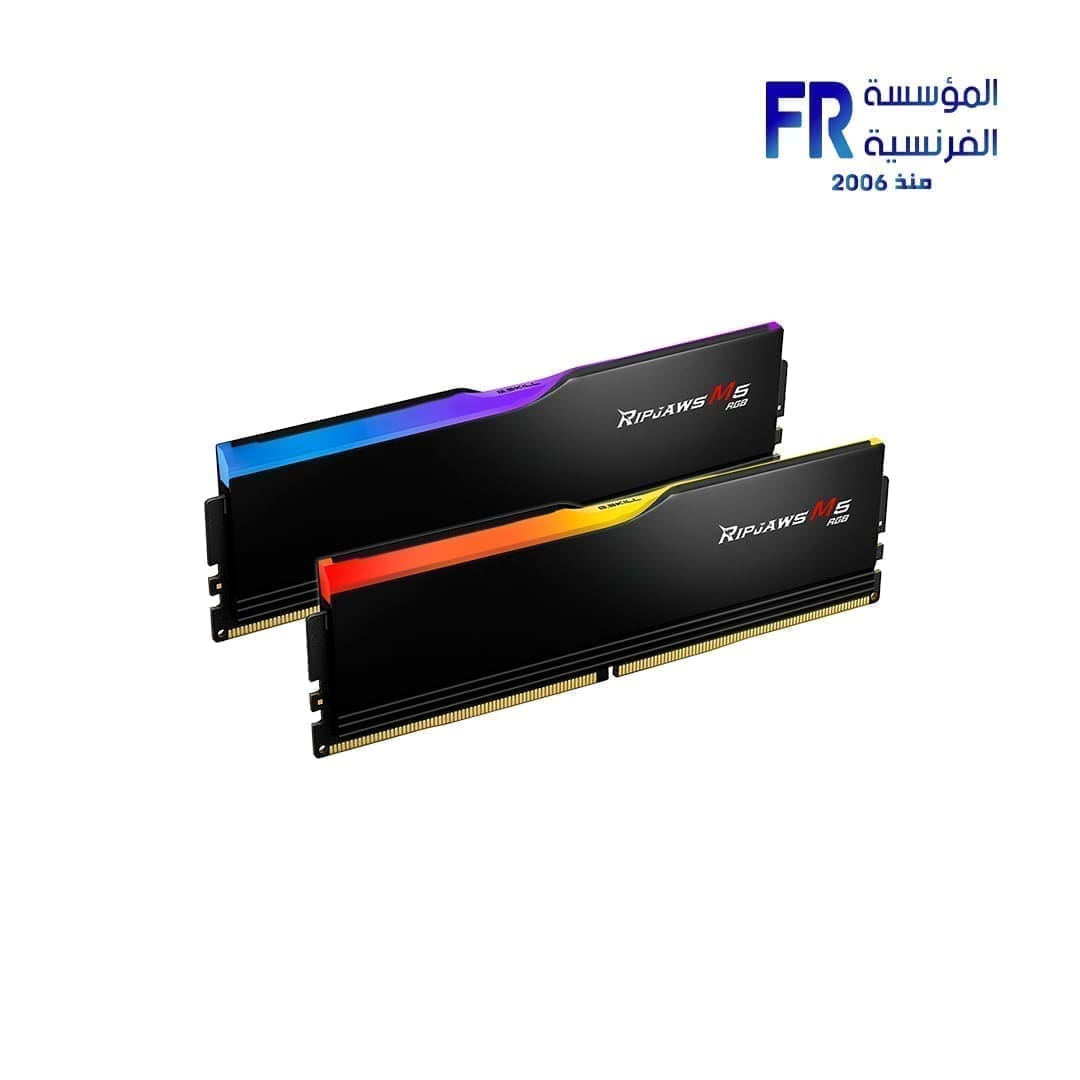G Skill Ripjaws M5 RGB 32Gb ( 2X16Gb ) DDR5 5200Mhz CL40 Desktop Memory